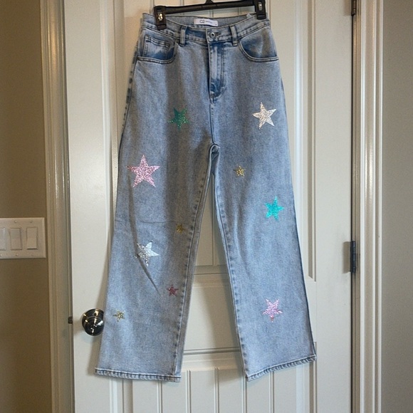 Q2 Jeans with Star Print XS - Picture 7 of 14